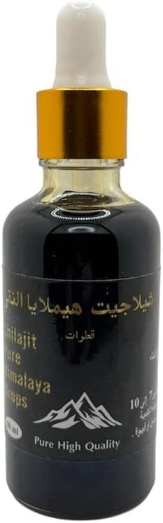 Shilajit Pure Himalayan Drops - Boost Stamina, Strength, Performance, Vitality & Immune System - 100% Original Natural Himalayan Shilajit With Fulvic Acid & 84+ Minerals - 50ml