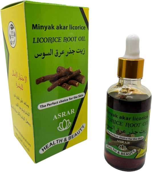 Licorice Root Oil - 100% Original Pure Natural Licorice Root Serum - 50ml