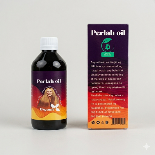Perlah Hair Growth Oil for Thicker Fuller Hair, Nourishing Scalp Oil to Strengthen and Promote Healthy Hair Growth