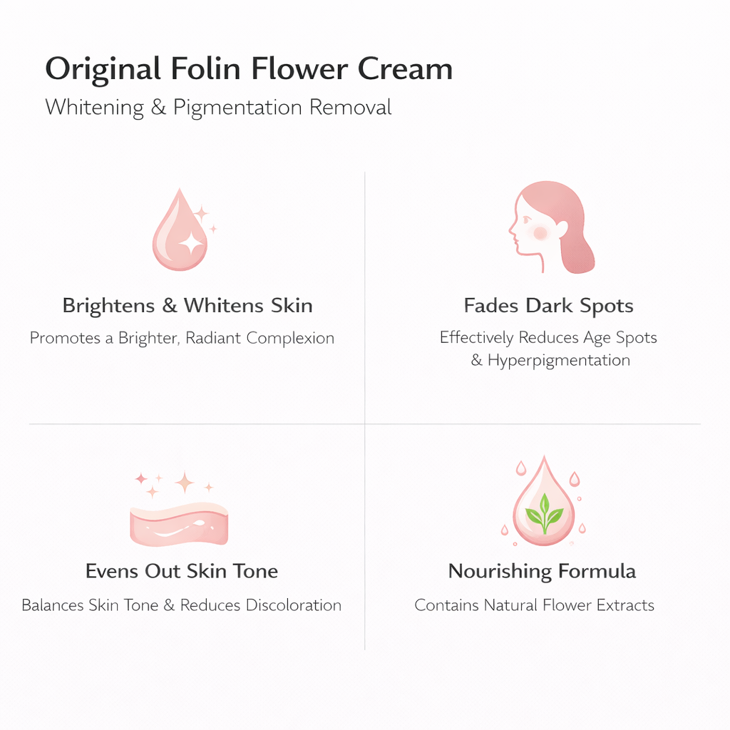 Original folin flower cream | for whitening and pigmentation removal